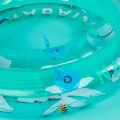 Bouée Piscine Gonflable 65 Cm Transparente "Palmiers" Pour Enfants De 6-9 Ans -ProSportif Boutique bouee gonflable 65 cm transparente imprimee pour junior 6 9 ans 3