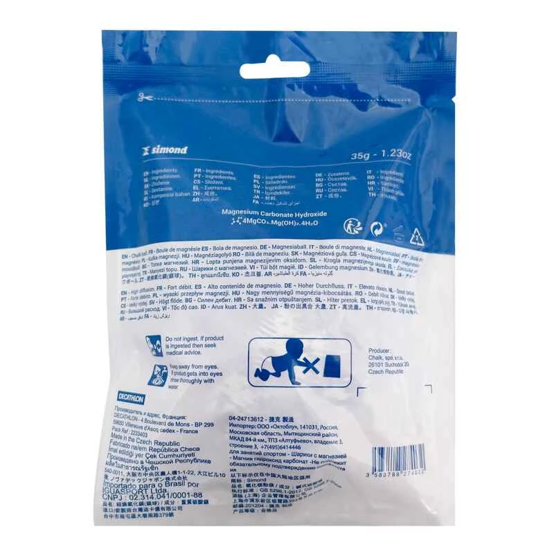 Simond BOULE MAGNÉSIE D'ESCALADE FORT DÉBIT 4 Simond BOULE MAGNÉSIE D'ESCALADE FORT DÉBIT – Image 2