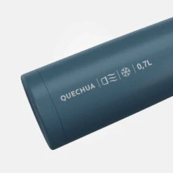 Quechua Bouteille Isotherme Randonnée Inox 0,7 Litre Bleu -ProSportif Boutique bouteille isotherme randonnee inox 07 litre metal 2