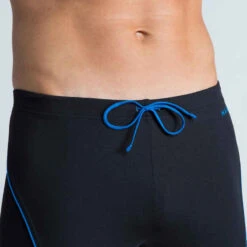 Boxer De Bain Natation Homme - Boxer 100 Plus - Noir Bleu -ProSportif Boutique boxer de bain natation homme boxer 100 plus noir bleu 3