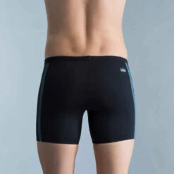 Boxer De Bain Natation Long - Yoko - Noir / Gris / Bleu -ProSportif Boutique boxer de bain natation long yoko noir slash gris slash bleu 3