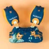 Brassards-Ceinture Piscine Evolutif TISWIM Enfant 15 à 30 Kg Bleu "Tigre" -ProSportif Boutique brassards ceinture de natation evolutif tiswim enfant rose imprime quotepandasquote