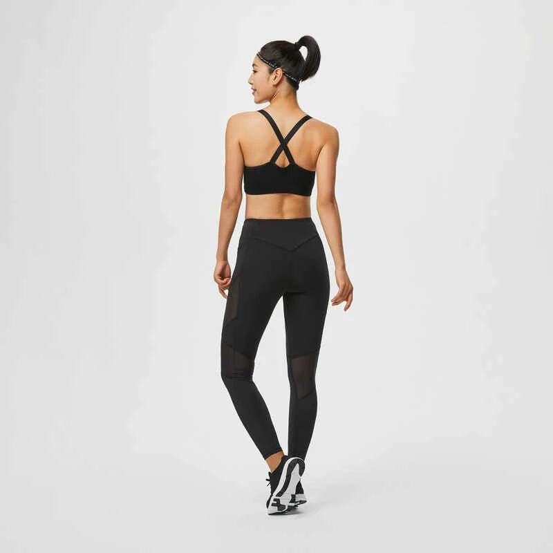 Brassière Cardio Fitness Femme Noir 100 5 Brassière Cardio Fitness Femme Noir 100 – Image 3