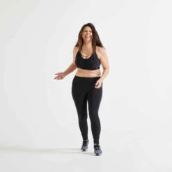 Brassière Fitness Grande Taille Maintien Élevé 960 Noire -ProSportif Boutique brassiere fitness grande taille 960 3