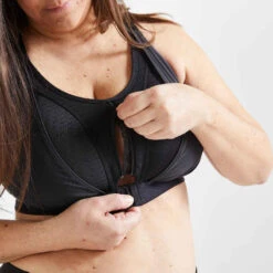 Brassière Fitness Grande Taille Maintien Élevé 960 Noire -ProSportif Boutique brassiere fitness grande taille 960 6