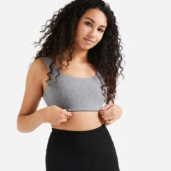 Brassière Fitness Maintien Léger 120 Grise