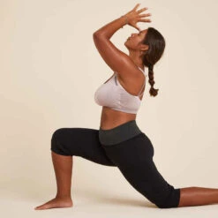 BRASSIERE YOGA DOUX SANS COUTURES ROSE PALE 10 BRASSIERE YOGA DOUX SANS COUTURES ROSE PALE -ProSportif Boutique brassiere yoga doux sans coutures noir 2