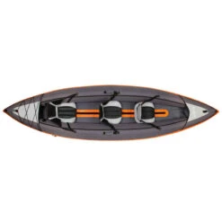 CANOE KAYAK GONFLABLE DE RANDONNEE 2/3 PLACES ORANGE -ProSportif Boutique canoe kayak gonflable de randonnee 2slash3 places orange 2