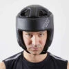 CASQUE DE BOXE ADULTE OUVERT 900 NOIR -ProSportif Boutique casque de boxe adulte ouvert 900 noir