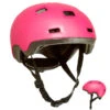 Casque Enfant Roller Skateboard Trottinette B100 Rose