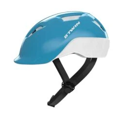 BTWIN Casque Vélo Enfant 100 Bleu -ProSportif Boutique casque velo enfant 100 bleu 2