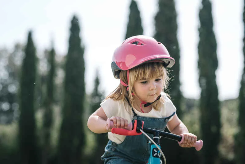 BTWIN Casque Vélo Enfant 500 ROSE 4 BTWIN Casque Vélo Enfant 500 ROSE – Image 2