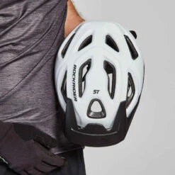 Rockrider CASQUE VELO VTT ST 100 BLANC -ProSportif Boutique casque velo vtt st 100 blanc 10