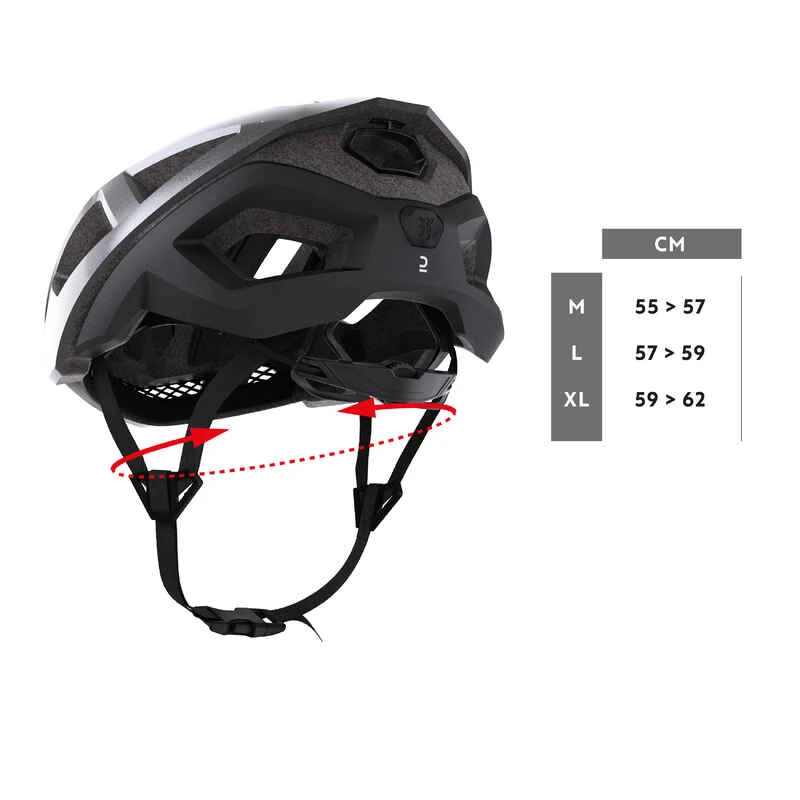 Rockrider CASQUE VELO VTT RACE XC GRIS 11 Rockrider CASQUE VELO VTT RACE XC GRIS – Image 9