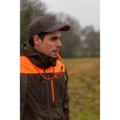 Casquette Chasse 500 Imperméable Marron -ProSportif Boutique casquette chasse 500 impermeable marron 1