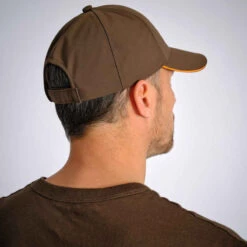 Casquette Chasse 500 Imperméable Marron -ProSportif Boutique casquette chasse 500 impermeable marron 2