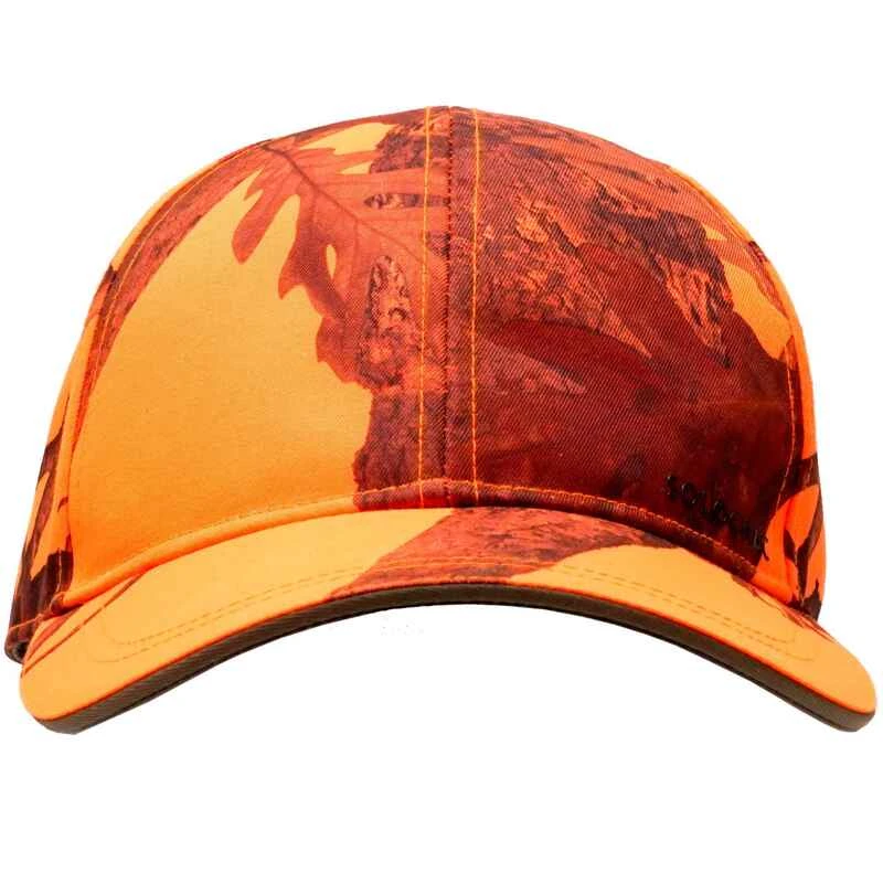 CASQUETTE CHASSE ORANGE CAMO 500 7 CASQUETTE CHASSE ORANGE CAMO 500 – Image 5