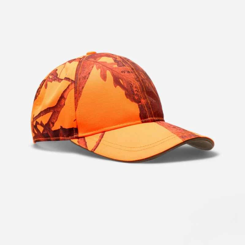 CASQUETTE CHASSE ORANGE CAMO 500 3 CASQUETTE CHASSE ORANGE CAMO 500
