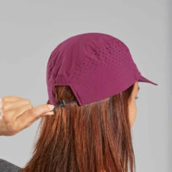 CASQUETTE COMPACT DE TREKKING - MT500 - VIOLET -ProSportif Boutique casquette de trekking montagne ventilee et ultra compacte trek 500 kaki 2