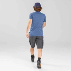 Casquette De Trekking Voyage | TRAVEL 100 Bleu Marine -ProSportif Boutique casquette de trekking voyage travel 100 gris clair 4