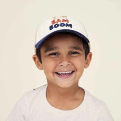 Casquette Enfant Réglable -ProSportif Boutique casquette enfant 500 bleu marine avec motifs 1
