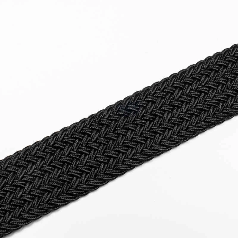 CEINTURE DE GOLF EXTENSIBLE TRESSEE NOIRE 4 CEINTURE DE GOLF EXTENSIBLE TRESSEE NOIRE – Image 2