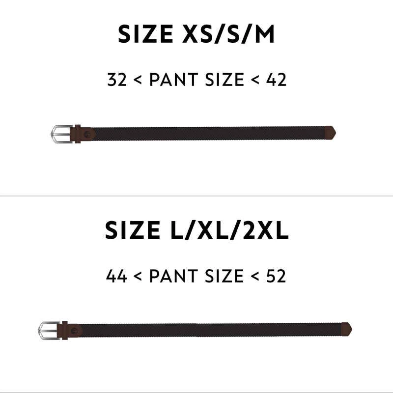 CEINTURE DE GOLF EXTENSIBLE TRESSEE NOIRE 5 CEINTURE DE GOLF EXTENSIBLE TRESSEE NOIRE – Image 3