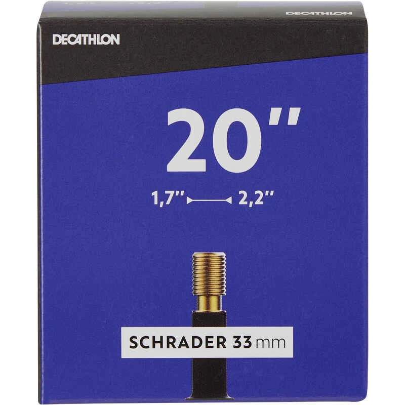 CHAMBRE A AIR 20 POUCES SECTION 1,7 A 2,2 VALVE SCHRADER 3 CHAMBRE A AIR 20 POUCES SECTION 1,7 A 2,2 VALVE SCHRADER