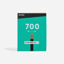 Decathlon CHAMBRE A AIR 700X35/45 VALVE SCHRADER 48MM