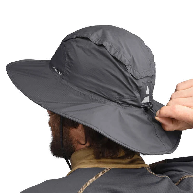 CHAPEAU TREKKING IMPERMEABLE - MT900 - GRIS FONCE 9 CHAPEAU TREKKING IMPERMEABLE - MT900 - GRIS FONCE â Image 7