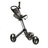 CHARIOT De GOLF 3 ROUES COMPACT NOIR -ProSportif Boutique chariot de golf 3 roues compact noir