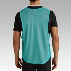 Kipsta Chasuble Adulte Turquoise -ProSportif Boutique chasuble adulte jaune fluo 3