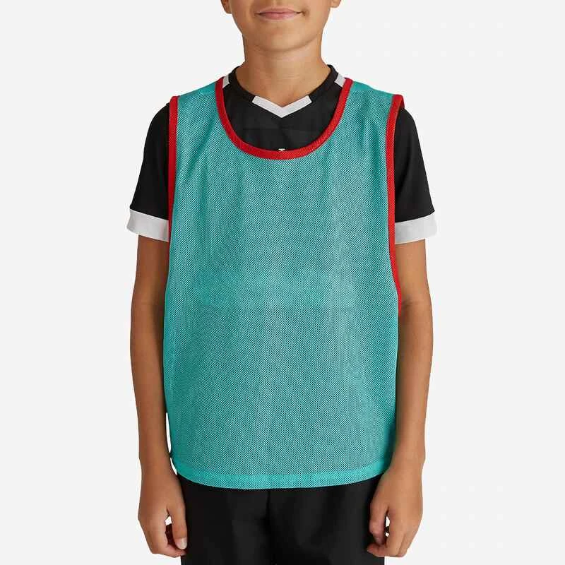 Kipsta Chasuble Sports Collectifs Enfant Turquoise 4 Kipsta Chasuble Sports Collectifs Enfant Turquoise – Image 2