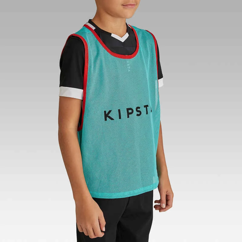 Kipsta Chasuble Sports Collectifs Enfant Turquoise 5 Kipsta Chasuble Sports Collectifs Enfant Turquoise – Image 3