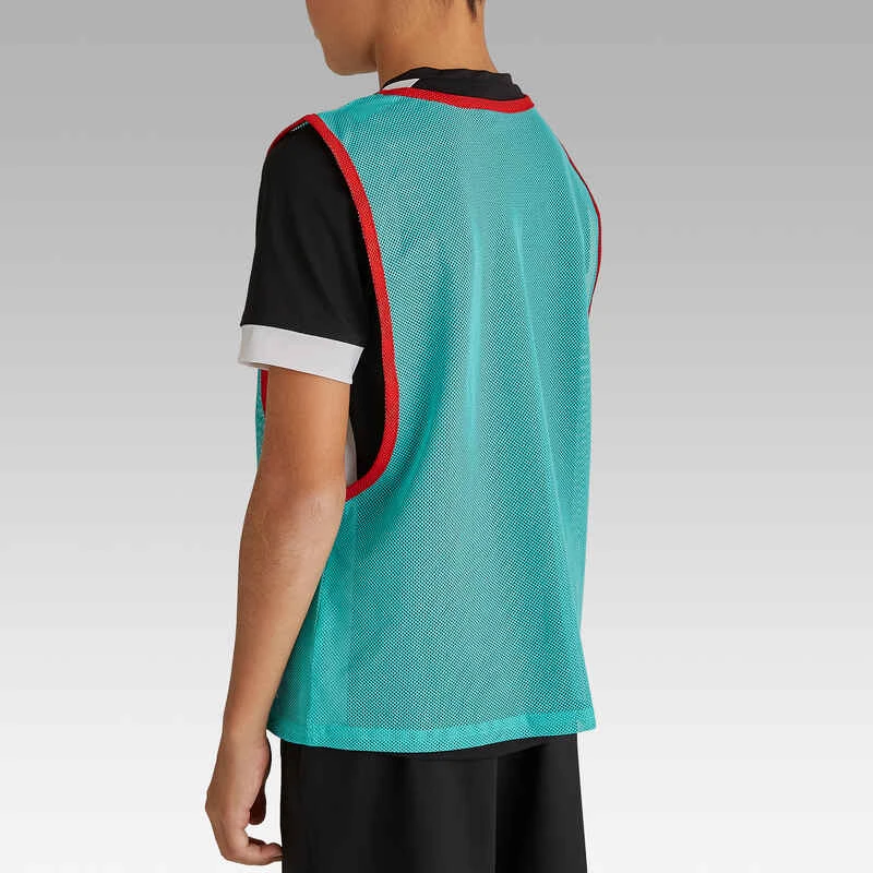 Kipsta Chasuble Sports Collectifs Enfant Turquoise 7 Kipsta Chasuble Sports Collectifs Enfant Turquoise – Image 5