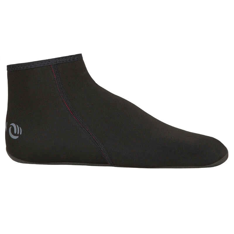 CHAUSSETTE SURF BODYBOARD 100 Néoprène 2MM NOIR 4 CHAUSSETTE SURF BODYBOARD 100 Néoprène 2MM NOIR – Image 2