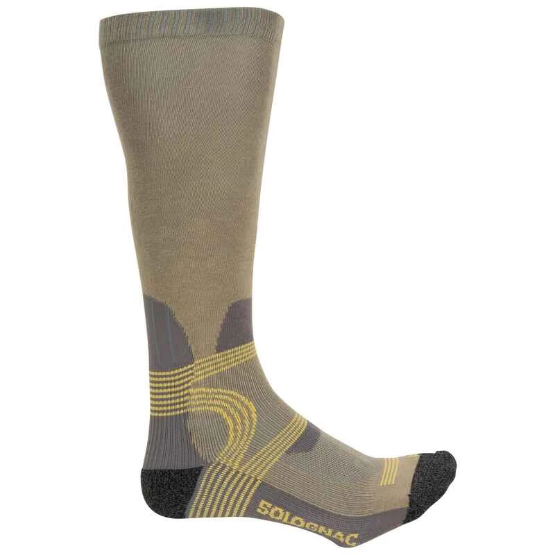 CHAUSSETTES CHASSE 500 HAUTES VERTES 6 CHAUSSETTES CHASSE 500 HAUTES VERTES – Image 4