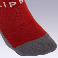 Kipsta Chaussettes De Football VIRALTO SOLO Rayées Rouge Et Orange -ProSportif Boutique chaussettes de football adulte f500 noir 6