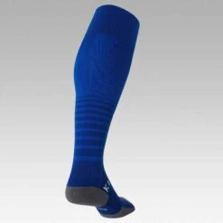 Kipsta Chaussettes De Football Rayée Enfant VIRALTO CLUB JR Bleue -ProSportif Boutique chaussettes de football rayee enfant f500 noire 2