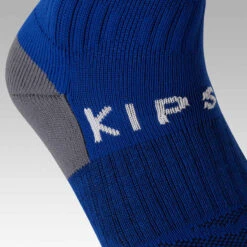 Kipsta Chaussettes De Football Rayée Enfant VIRALTO CLUB JR Bleue -ProSportif Boutique chaussettes de football rayee enfant f500 noire 3