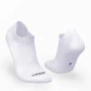 CHAUSSETTES DE RUNNING INVISIBLES RUN500 X2 BLANCHES ECO-CONCUES -ProSportif Boutique chaussettes de running invisibles confort blanches x2