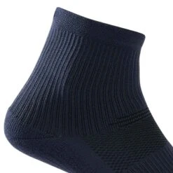 CHAUSSETTES DE RUNNING RUN500 MI-HAUTEURS X2 -ProSportif Boutique chaussettes de running mi hauteur confort x2 noires 5