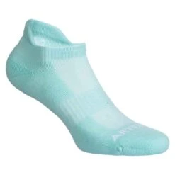 CHAUSSETTES DE SPORT BASSES ARTENGO RS 500 ROSE BLANC VERT LOT DE 3 -ProSportif Boutique chaussettes de sport basses artengo rs 500 rose blanc vert lot de 3 3