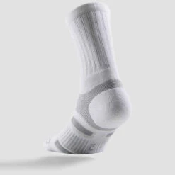 CHAUSSETTES DE SPORT HAUTES ARTENGO RS 560 BLANC GRIS LOT DE 3 -ProSportif Boutique chaussettes de sport hautes artengo rs 560 blanc gris lot de 3 2