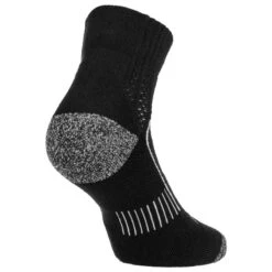 CHAUSSETTES DE SPORT MI-HAUTES ARTENGO RS 900 NOIR BLANC LOT DE 3 -ProSportif Boutique chaussettes de sport mi hautes artengo rs 900 noir blanc lot de 3 3