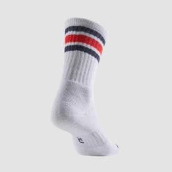 CHAUSSETTES DE TENNIS HAUTES ARTENGO RS 500 BLANC RETRO LOT DE 3 -ProSportif Boutique chaussettes de tennis hautes artengo rs 500 blanc lot de 3 9