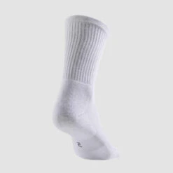 Artengo CHAUSSETTES DE SPORT HAUTES RS 100 BLANCHE LOT DE 3 -ProSportif Boutique chaussettes de tennis hautes rs 100 blanche lot de 3 5