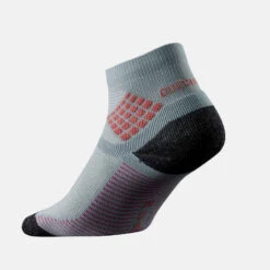 Quechua Chaussettes Randonnée - MH500 Mid Gris Rose X2 Paires -ProSportif Boutique chaussettes randonnee mh500 mid noire x2 paires 3