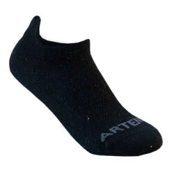 CHAUSSETTES TENNIS ENFANT BASSES ARTENGO RS 160 NOIR NOIR GRIS LOT DE 3 -ProSportif Boutique chaussettes tennis enfant basses artengo rs 160 marine lot de 3 2