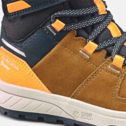 Quechua CHAUSSURE CHAUDE IMPERMÉABLE DE RANDONNÉE - SH100 WARM CUIR SCRATCH-ENFANT 24-34 -ProSportif Boutique chaussure chaude impermeable de randonnee sh100 warm cuir scratch enfant 24 34 5